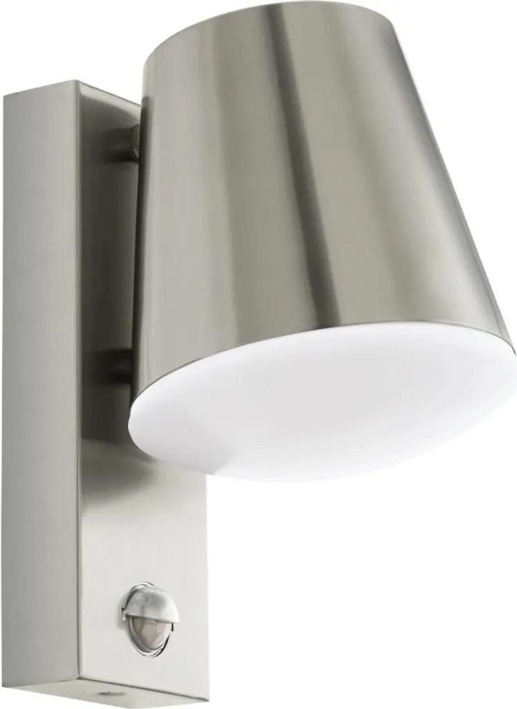 EGLO Caldiero Applique Murale Extérieure Inox avec Capteur de Mouvement