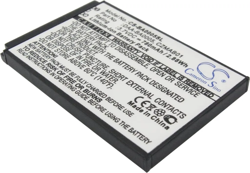 Batteria Ricambio Creative Zen Micro 780mAh - Sostituzione 70PD000000039