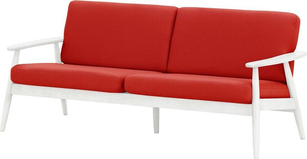 Dreisitzer Gartensofa Demure Aqua-Kanaria 7011-8035 white