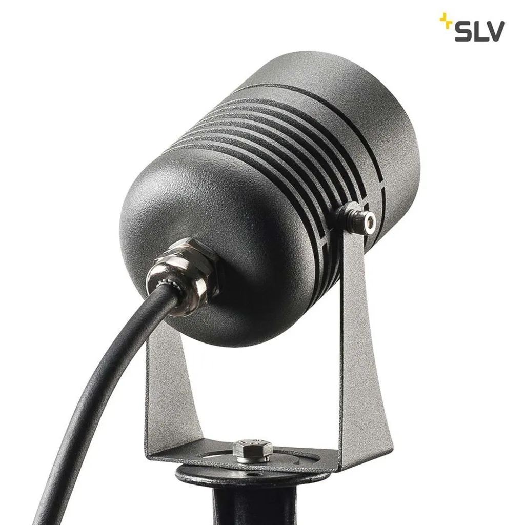 Spot LED au sol 3000K robuste - Éclairage LED blanc chaud anthracite - 8