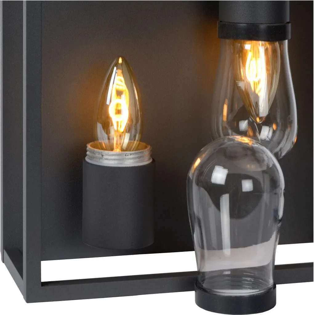 Plafonnier Double Compact Shiny E14 6W CARLYN - Idéal pour Plafonds Bas - 8