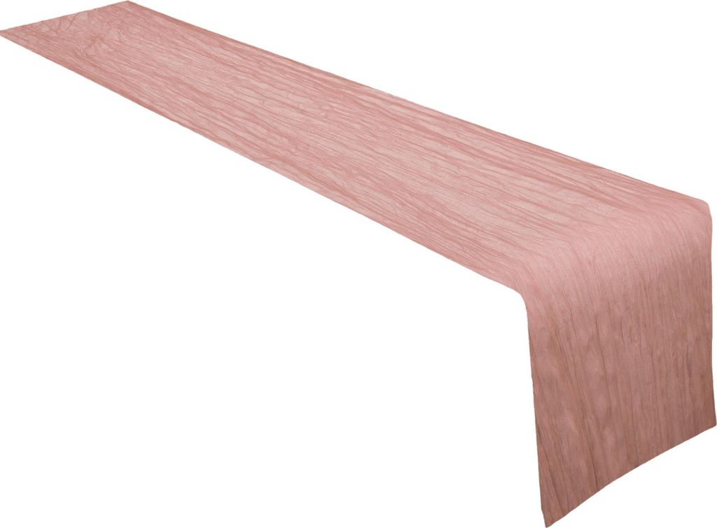 Tischläufer, Polyester Moderner Tischläufer, Waschbarer Tischläufer, Tischdecke für Hochzeit Geburtstagsfeier Tischdekoration, 300x90cm, Pink