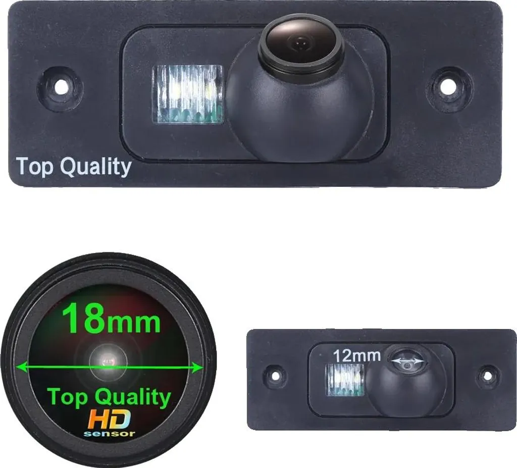 Telecamera Posteriore NrDC604-18MM | Grandangolo HD e Struttura in Metallo