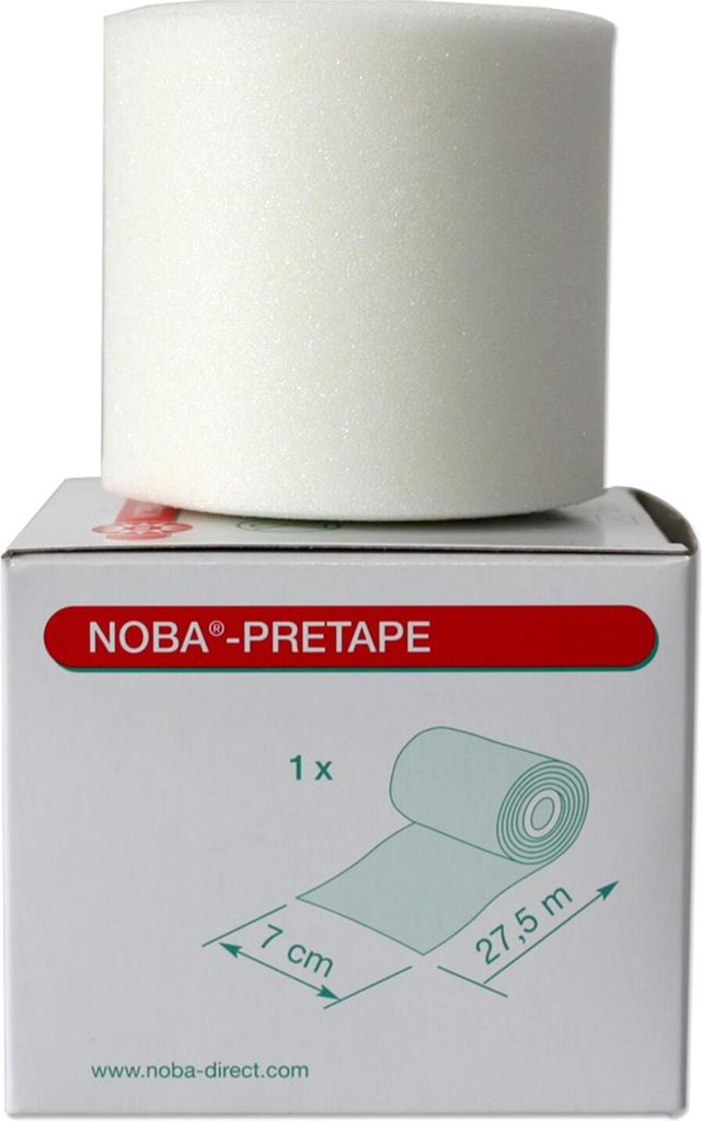 NOBA Pretape Untertape 27,5 m x 7 cm