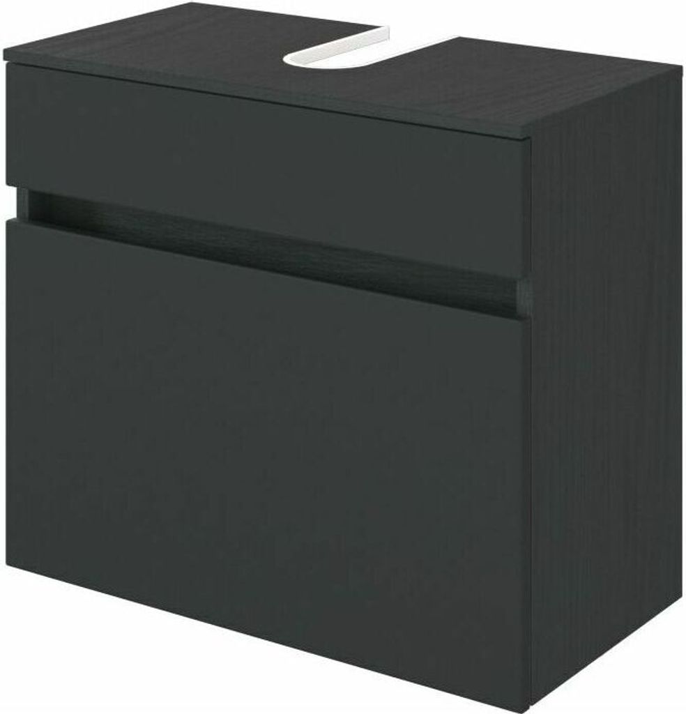 Held Möbel Unterbeckenschrank Baabe 60 cm graphit/matt grau