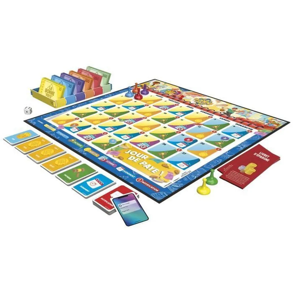 La Bonne Paye Hasbro Edition Originale Jeu Educatif Gestion d'Argent
