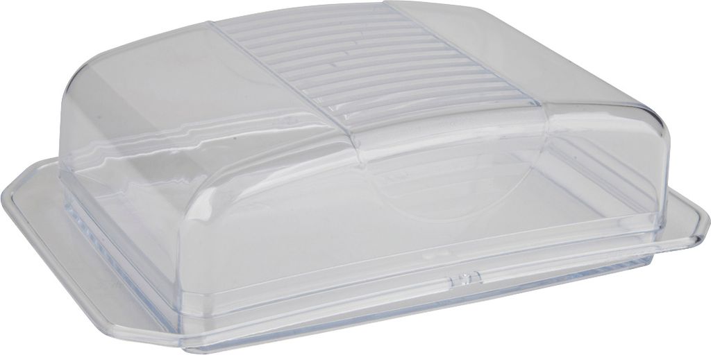 Transparente Butterdose 17x11x5 cm EUROHOME® Produktbild 