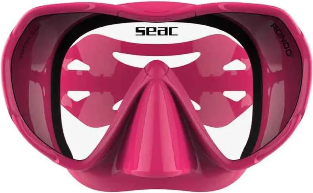 Masque de plongée Seacsub Rondo rose - Taille unique pour loisirs