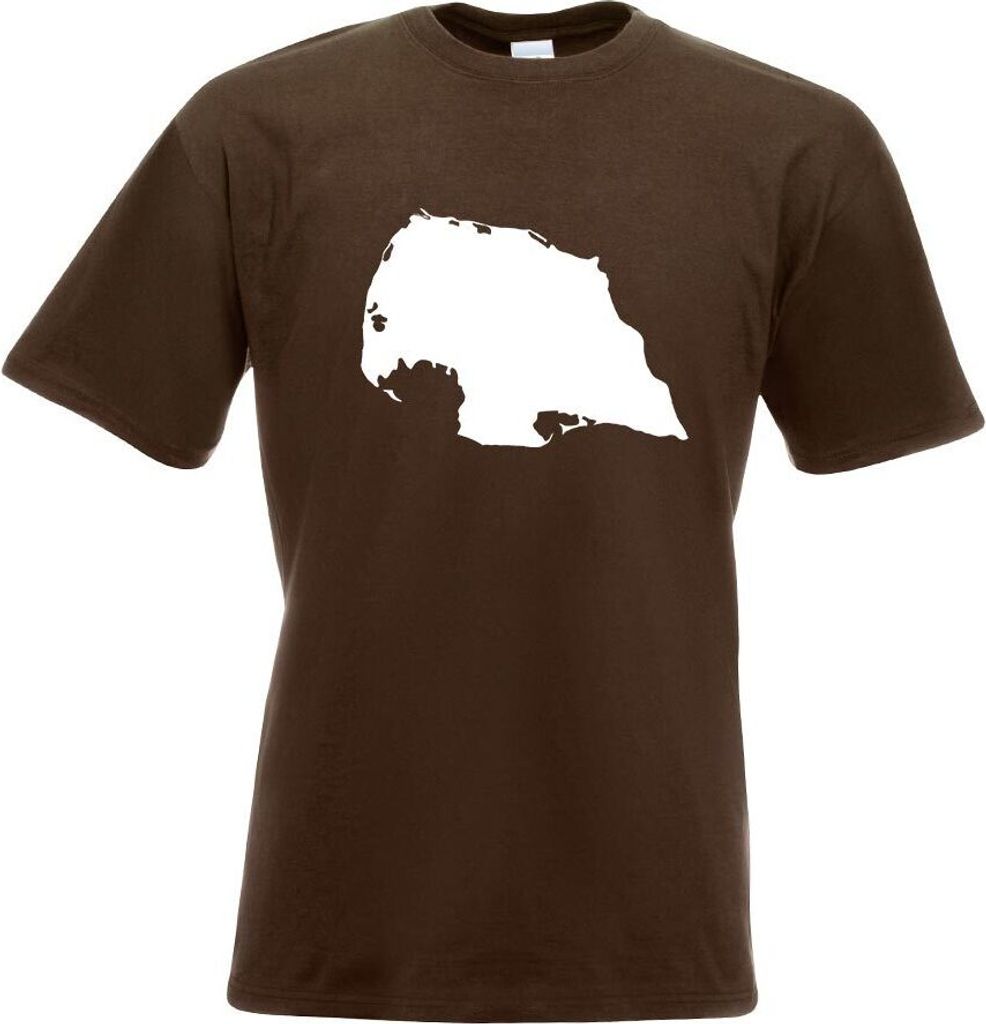 Kiwistar - T-Shirt - Chocolate - Fehmarn - Deutschland - Insel Motiv Bedruckt Funshirt Design Print - mit Motiv Bedruckt - Funshirt Design - Sport ...