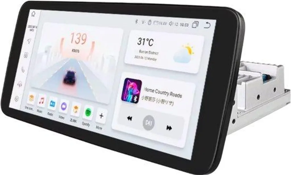 Système de navigation GPS pour voiture avec CarPlay et Bluetooth