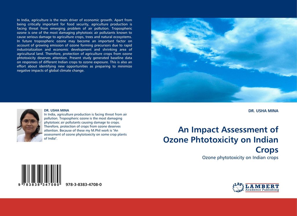 An Impact Assessment of Ozone Phtotoxicity on Indian Crops