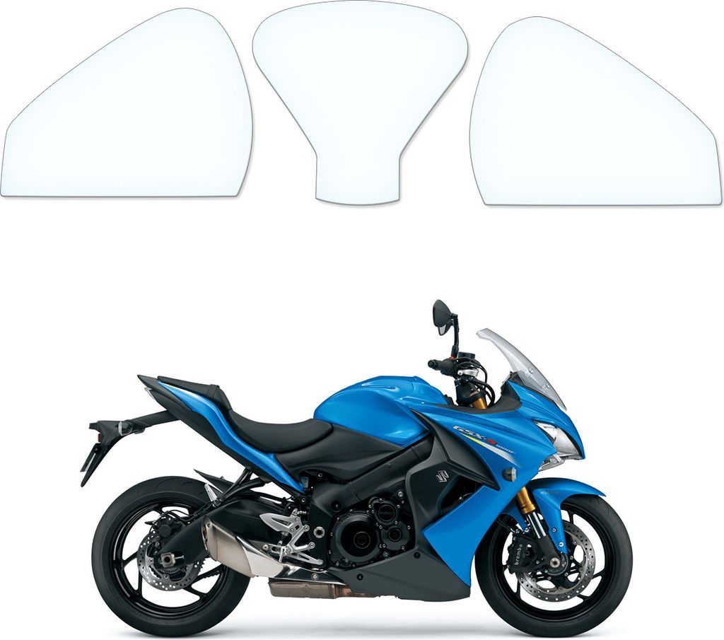 Tankschutzfolie Tankpad geeignet für Suzuki GSX S1000F 2015-2017