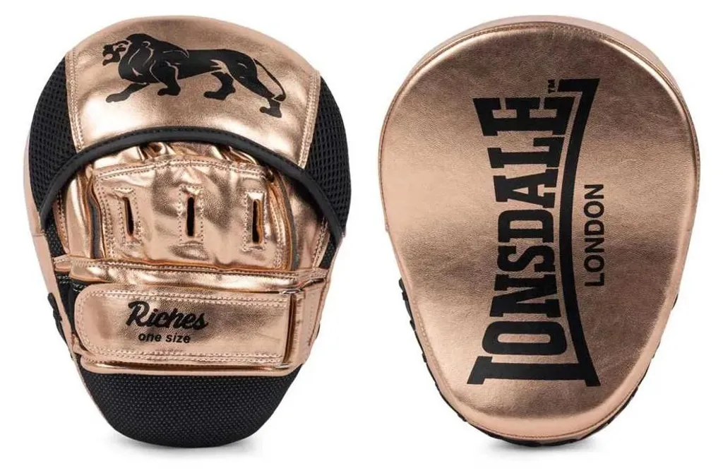 Gants d'entraînement de boxe Lonsdale pour sac de frappe et fitness rose