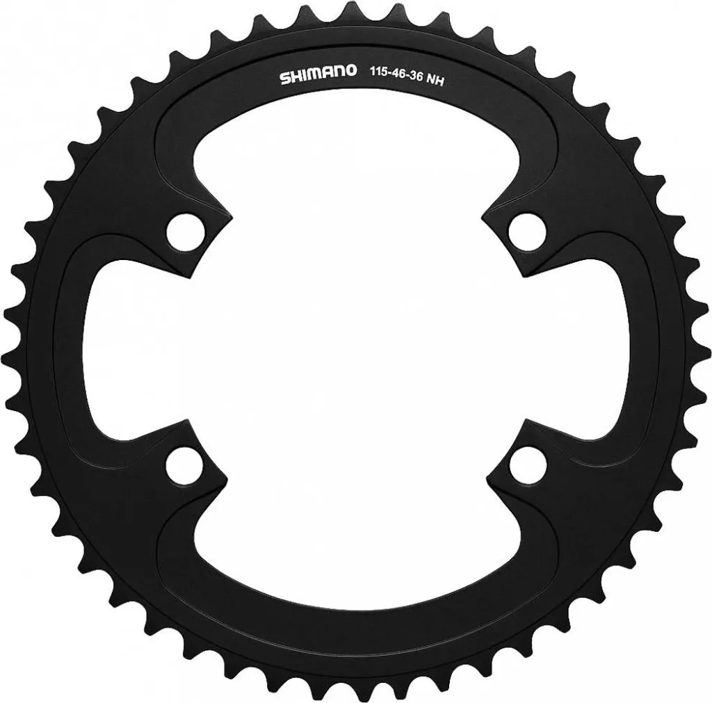Plateau Shimano Dura-Ace FC-08 Argent 46T - Composant vélo de route