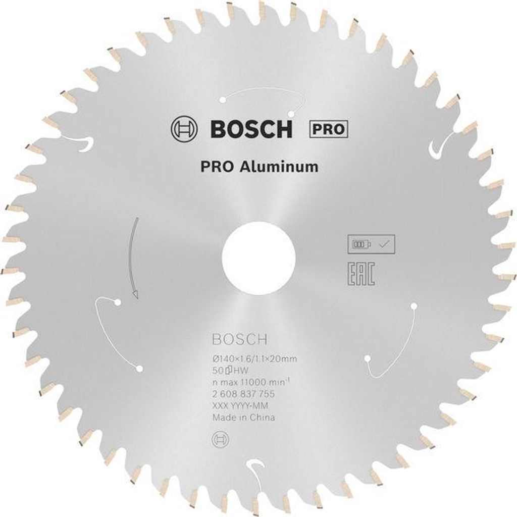 PRO Aluminium cordless Kreissägeblatt, 140 x 1,6 x 20 mm Produktbild 