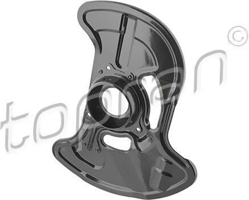 Protection de disque de frein avant droit Mercedes W204 S204 Topran 409527