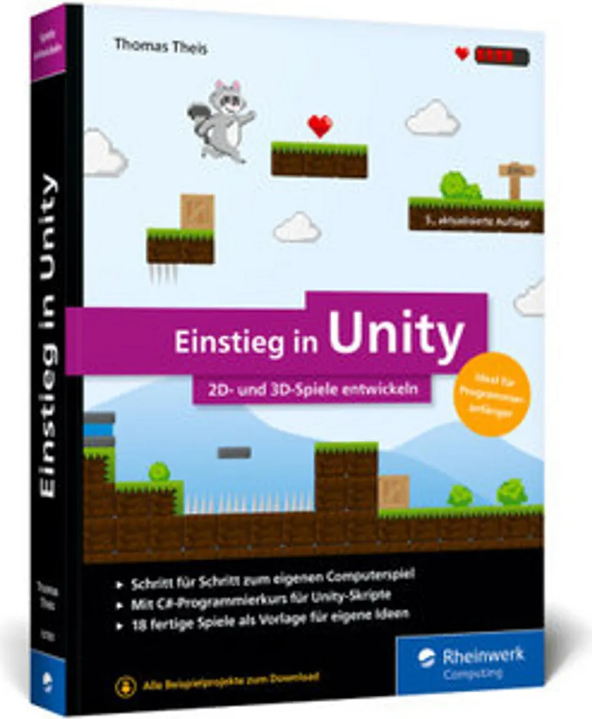 Livre Unity pour débutant : Apprendre le moteur de jeu étape par étape