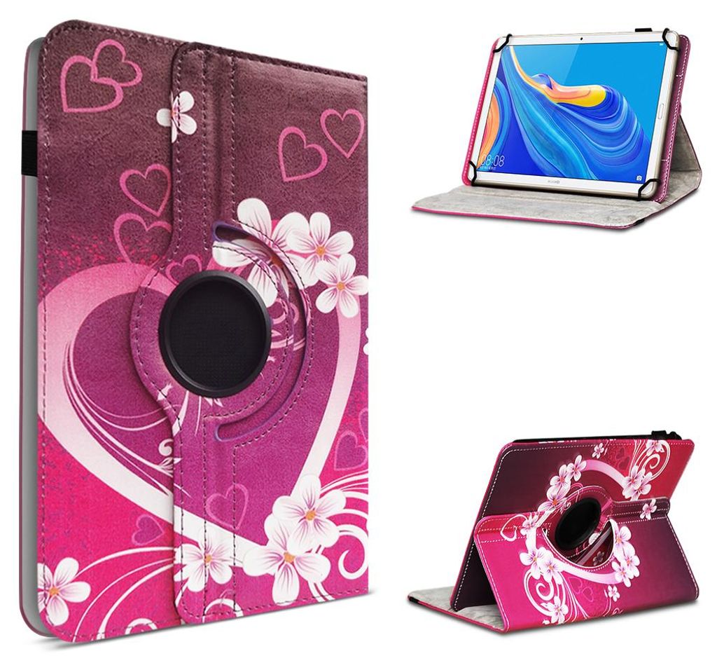 Tablet Hülle für HONOR PAD X8A Tasche Schutzhülle Case 360 Grad DrehbarFarbe 360 Uni:Motiv 2