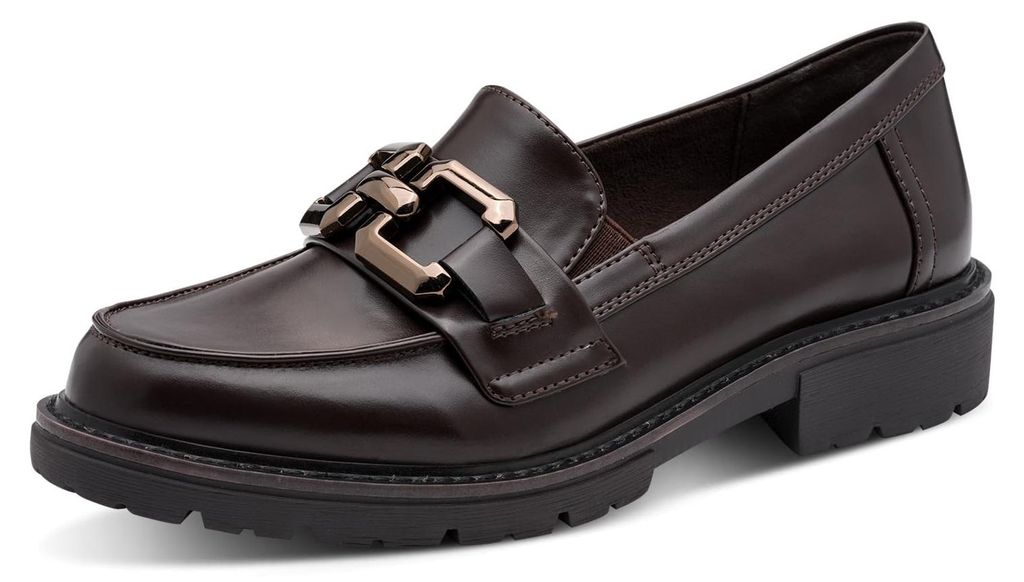 Jana Damen loafers, platte zool, elegant, veganistisch, Productafbeelding 