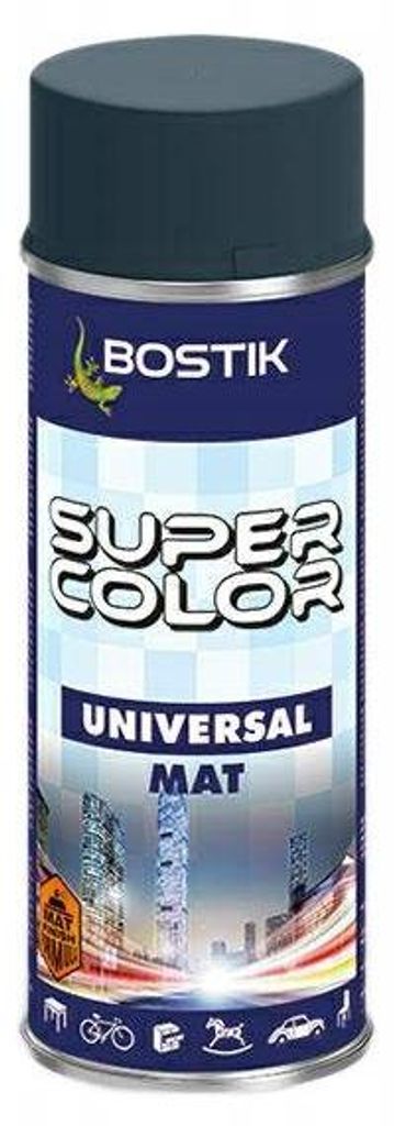 BOSTIK Spray L MAT Anthrazit 7016 400 ml Super Color Produktbild 