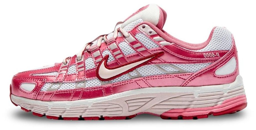 Nike P-6000 Bianco, Sabbia, Rosso, Peonia - 36,5 Taglia: Immagine del prodotto 