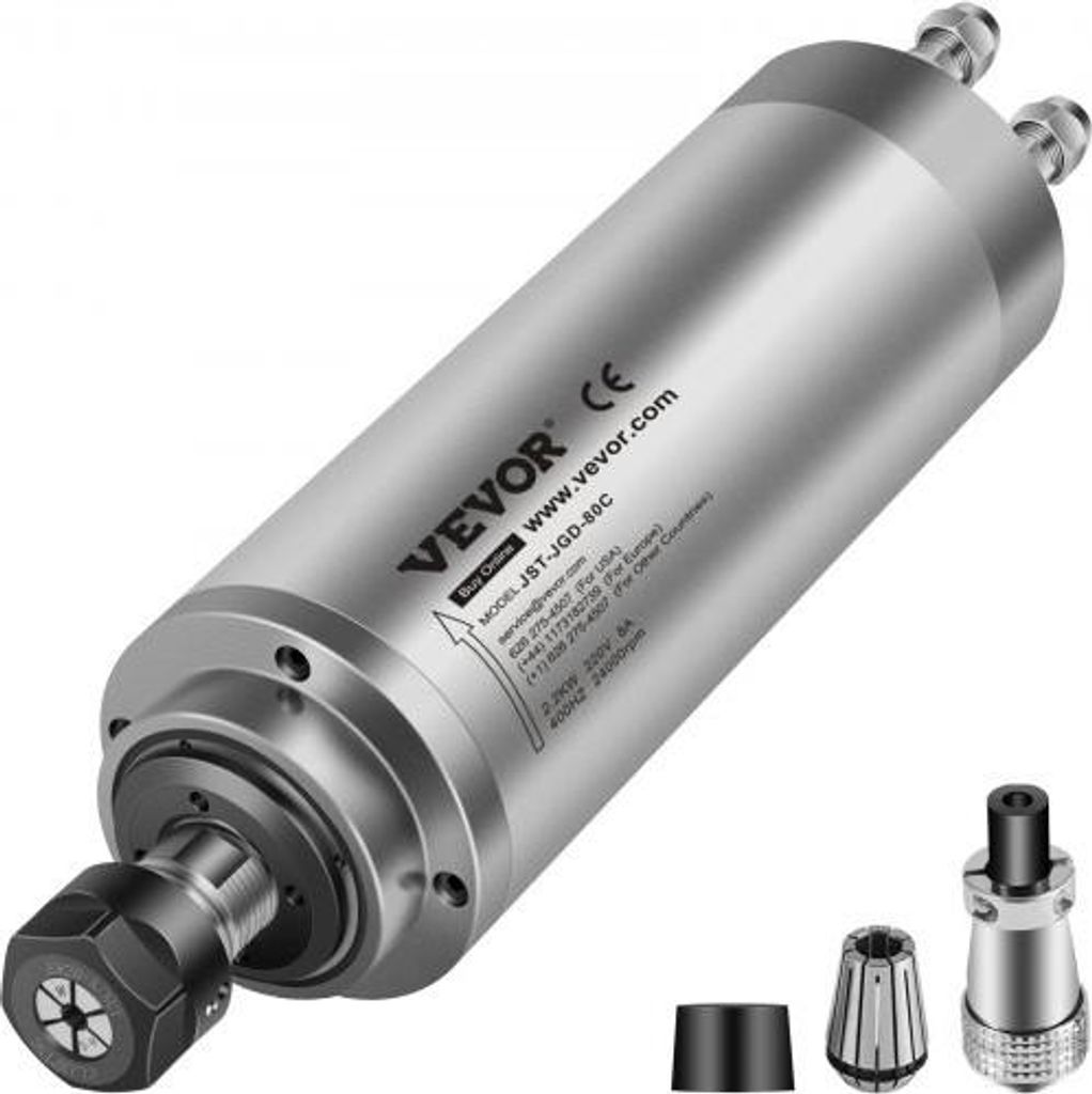 VEVOR 2,2 KW 2220 V motore mandrino raffreddato ad acqua Immagine del prodotto 