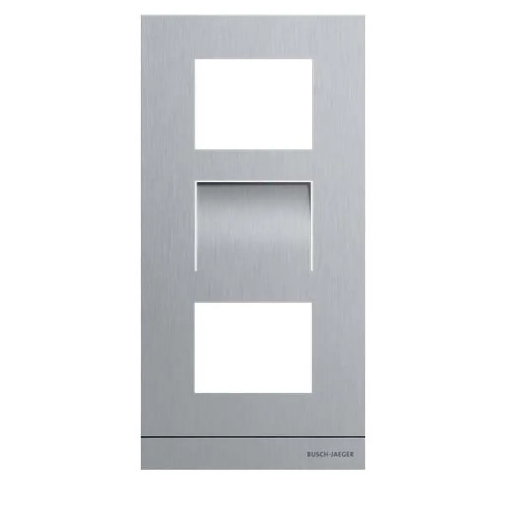 Busch-Jaeger 41383CF-A-03 Plaque Frontale Vidéo 2TMA200160A0028 - Alu