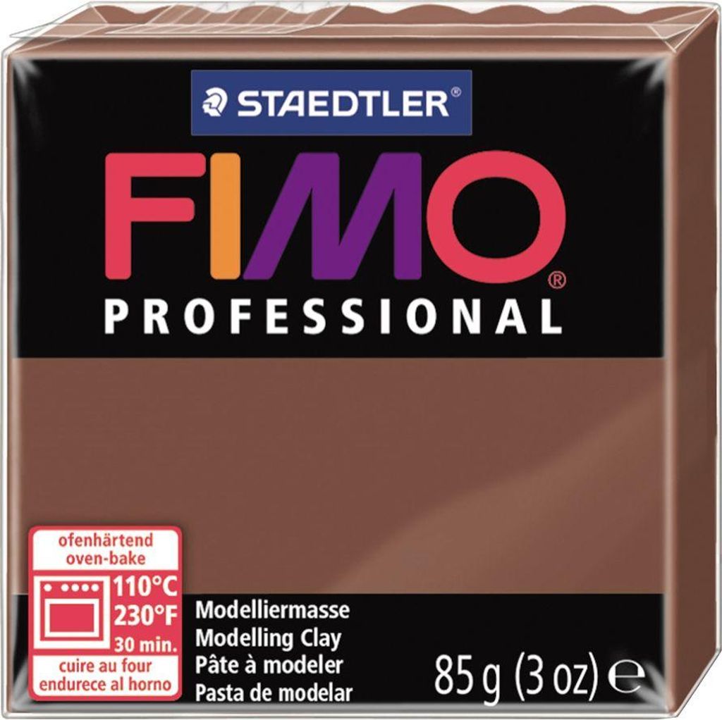 Staedtler FIMO 8004-077, Knetmasse, Schokolade, 1 Stück(e), Produktbild 