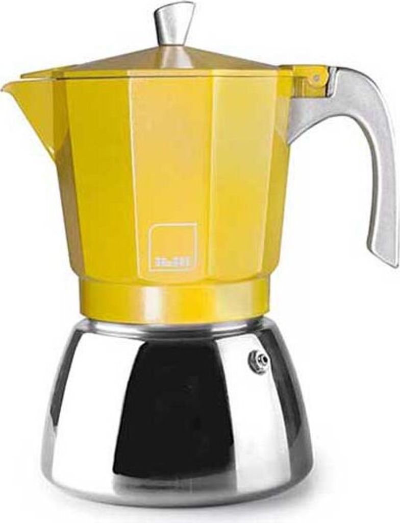 Ibili Elba Peach Kaffeemaschine 6 Tassen Gelb Gelb One Size
