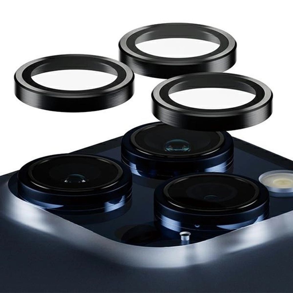 PanzerGlass® Hoops® Black Metal Camera Lens Protector Immagine del prodotto 