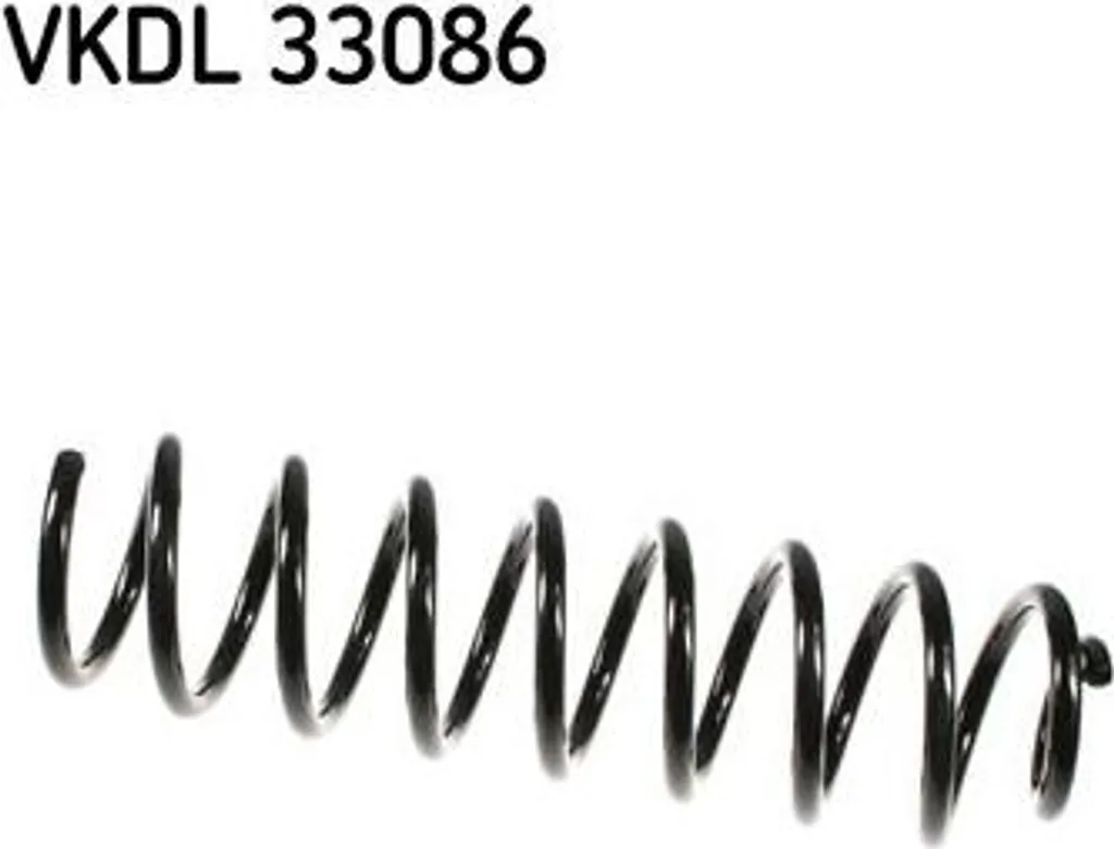 Ressort hélicoïdal de suspension avant SKF compatible Megane