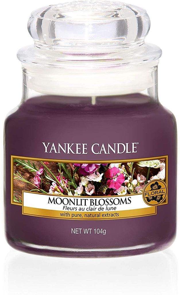 Yankee Candle Duftkerze Moonlight Blossoms Classic Small Produktbild 