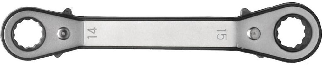 Knarren-Ringschl. abgew. 14x15 mm