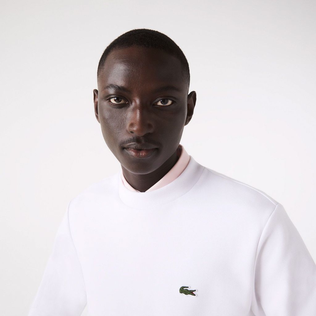 Lacoste Bio Baumwolle Fleece Crew Pullover Herren Produktbild 19