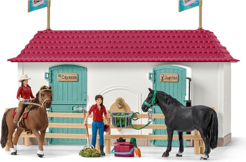 Schleich Großer Pferdehof mit Wohnhaus und Stall; 42416 Produktbild 4