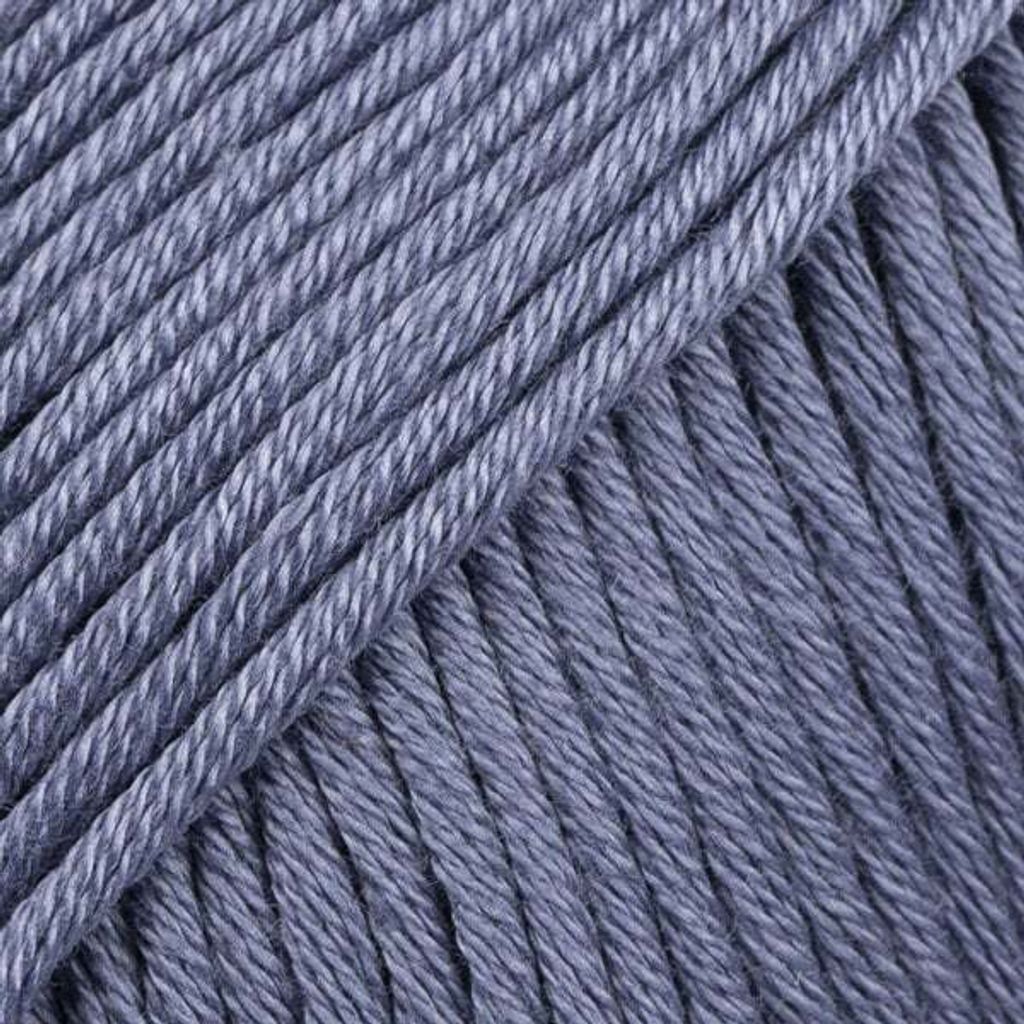 Drops Muskat Uni Colour 91 Storm Blue Strickgarn