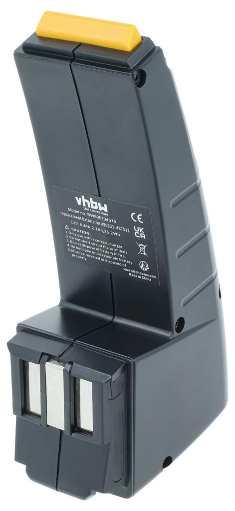 vhbw Akku Ersatz für Festo Festool 487512, 488844, 486831, 488438, 487701, 489824, 489823, 489726, 489073, 489728 für Werkzeug (2100 mAh, NiMH, 1...
