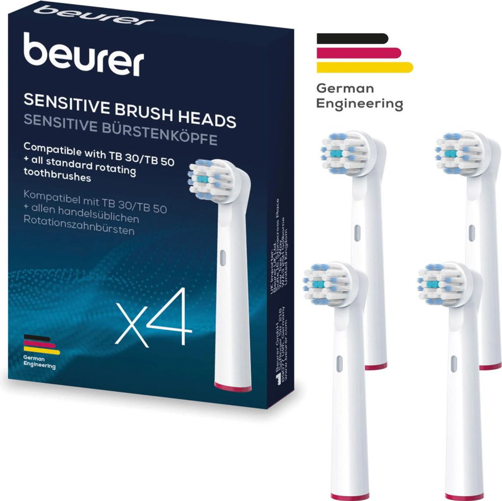 TB Sensitive 4x Aufsteckbürsten Produktbild 