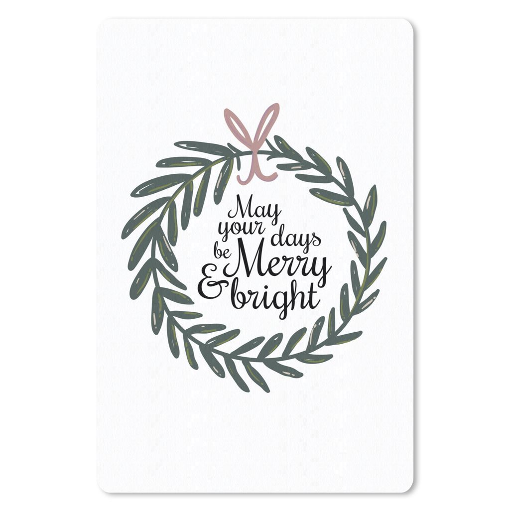 MuchoWow® Mauspad Mousepad Zitate - 'Mögen deine Tage Produktbild 
