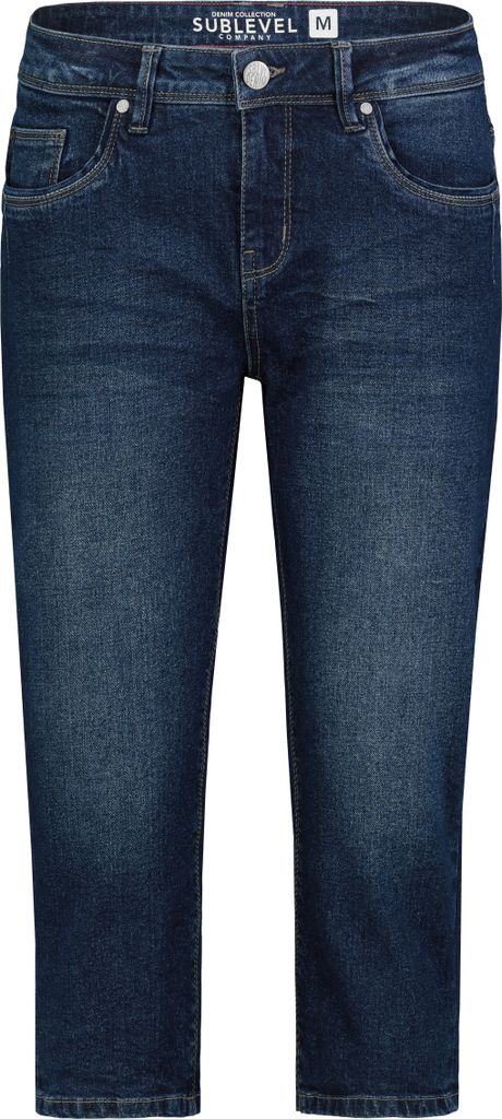Sublevel Capri Jeans mit geradem Bein und mittlerer Leibhöhe Größe: XS