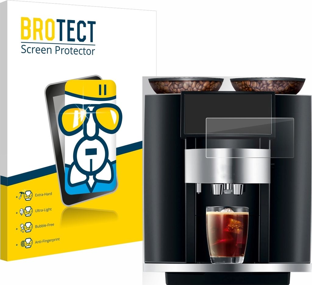 BROTECT Schutzglas für Jura Giga 10 Schutzfolie Panzer Folie Glas Display Schutz klar