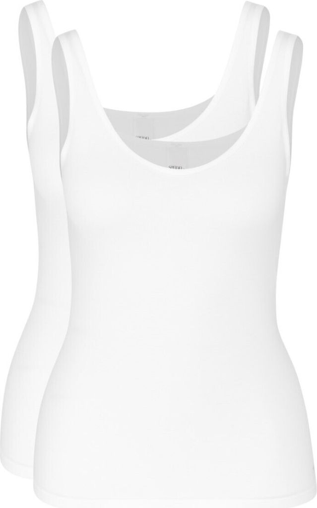 Speidel 2er Pack Softfeeling Unterhemd / Top Feine Baumwoll-Qualität für hohen Komfort, Klassischer Rundhalsausschnitt, ohne störende Seitennähte