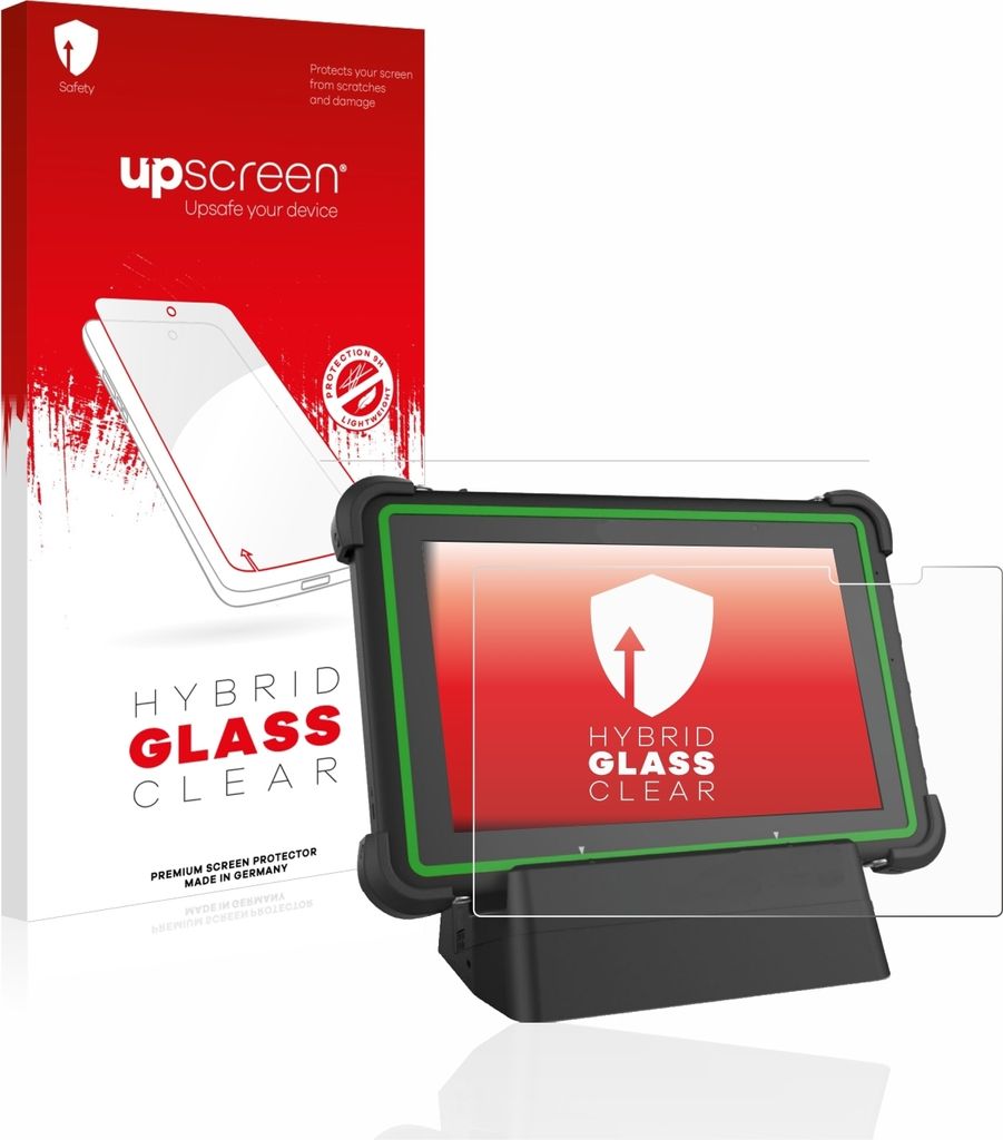 upscreen Schutzglas für Hella Gutmann Mega Macs X (tablet) Schutzfolie Panzer Folie Glas Display Schutz klar