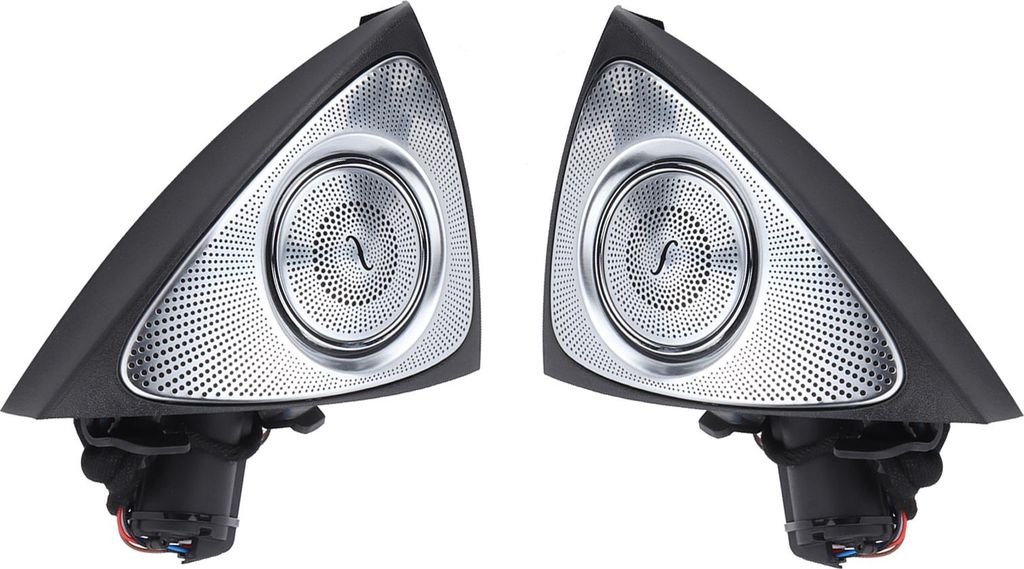 64 Farben 3D rotierender Hochtöner mit LED-Ambientebeleuchtung Ersatz für MercedesBenz CC-Klasse W205 Facelift 20192021