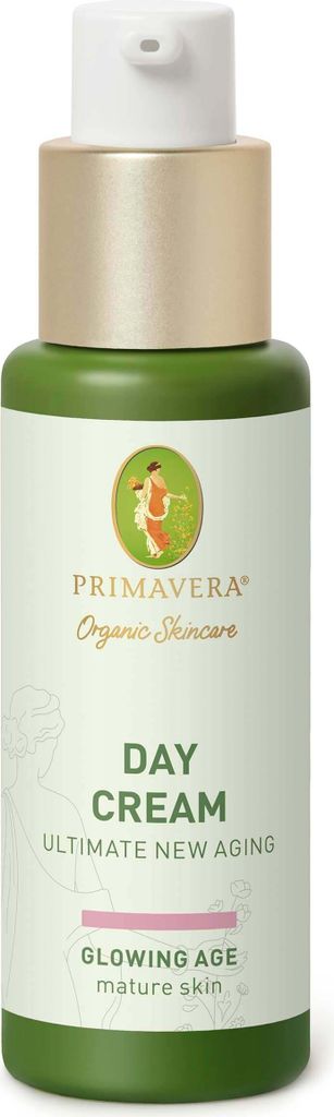 PRIMAVERA Ultimate New Aging Day Cream 30ml - Effective Face Cream for Mature, Demanding Skin - Vegan
