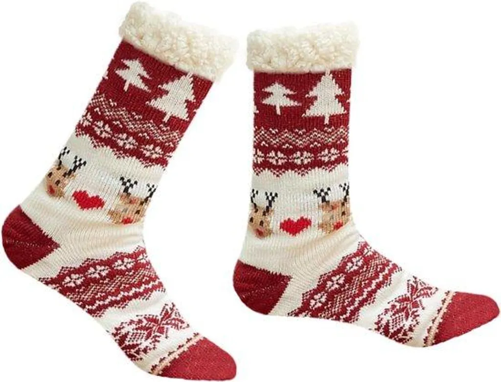 Chaussettes cocooning pour femme idéales comme cadeau de Noël S-L