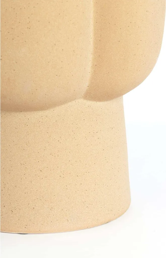 Light & Living JUNTO table d'appoint céramique sable mat Ø34,5x45 cm - 5