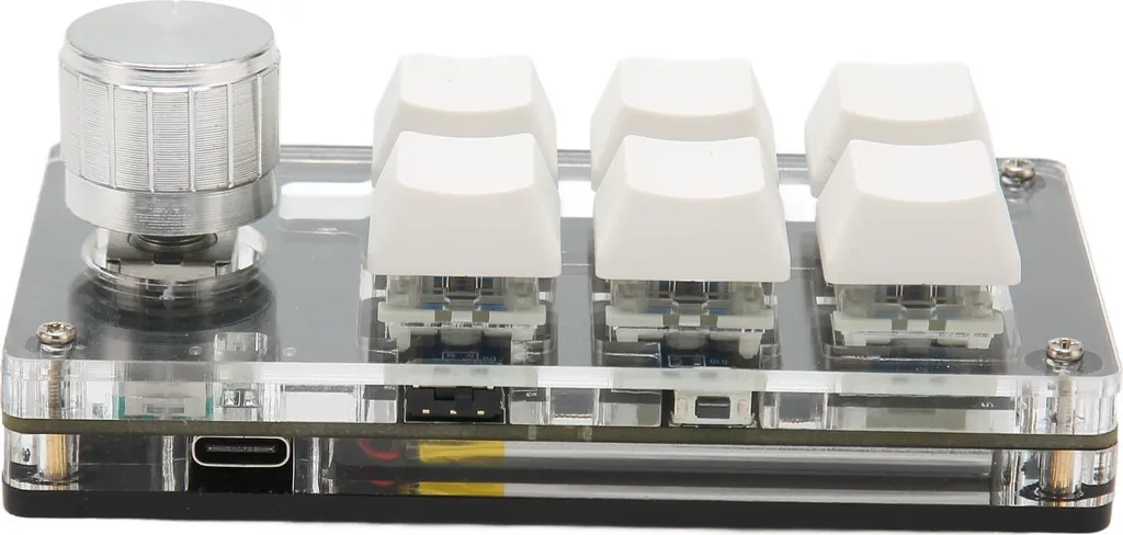 Mini Clavier de Raccourcis Programmable Blanc 6 Touches : Fini les Macros Complexes - 7