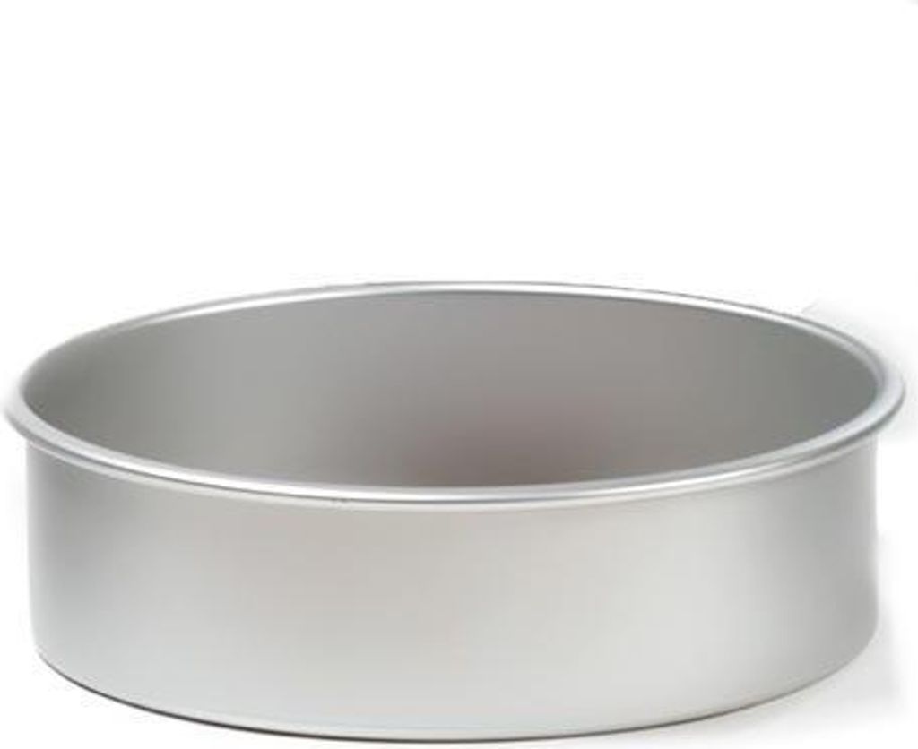 Runde Aluminium-Backform 7,5cm hoch, 10cm Ø - Decora