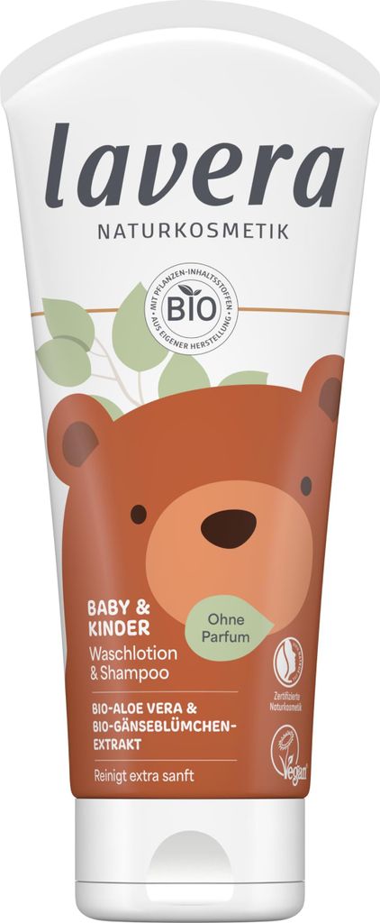 Lavera Baby & Kinder Waschlotion & Shampoo DT 200 ml